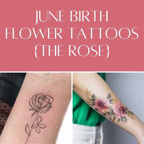 july birth tattoo|june birth month flower tattoo.